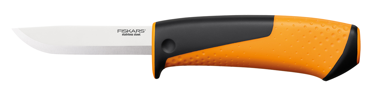 Fiskars Universalmesser mit Schleifstein